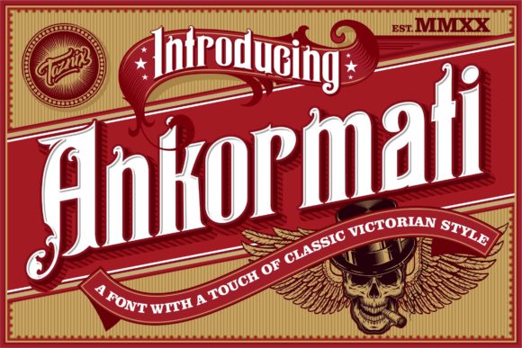 Ankormati Display Font Review
