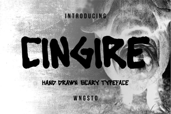 Bringing Spooky Style with the Cingire Font