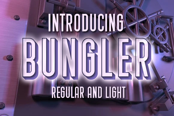 Bungler Display Font Review