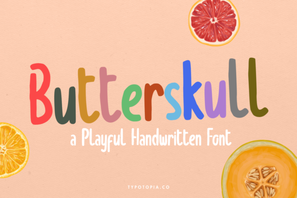 Butterskull: A Display Font for Bold Branding