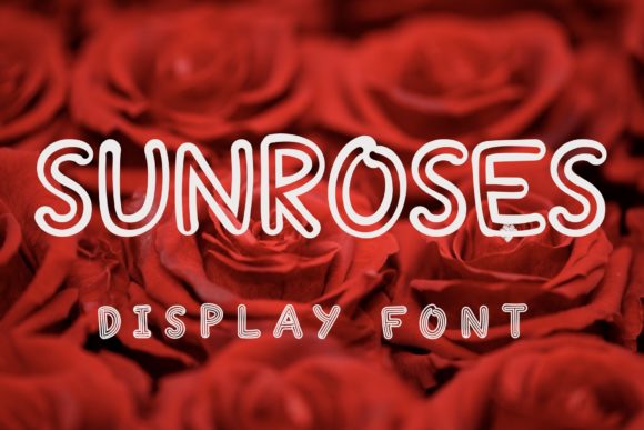 Enhance Your Brand with the Sunroses Display Font