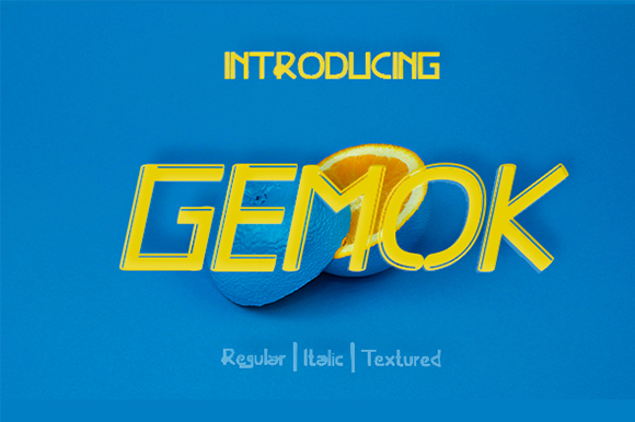 Gemok: A Font That Speaks with Clarity and Charm