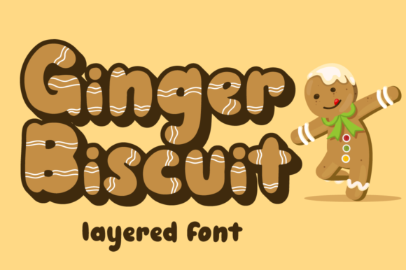 Ginger Biscuit: A Playful Display Font for Creative Makers