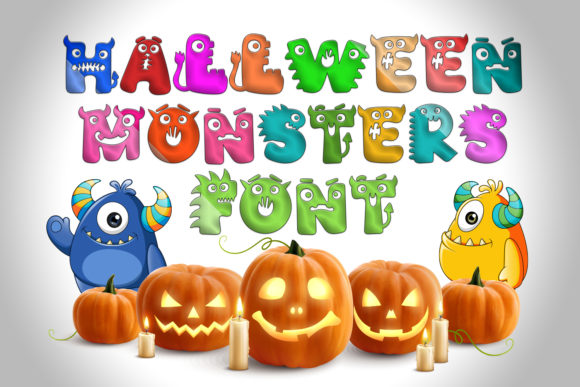 Halloween Monsters Font Review