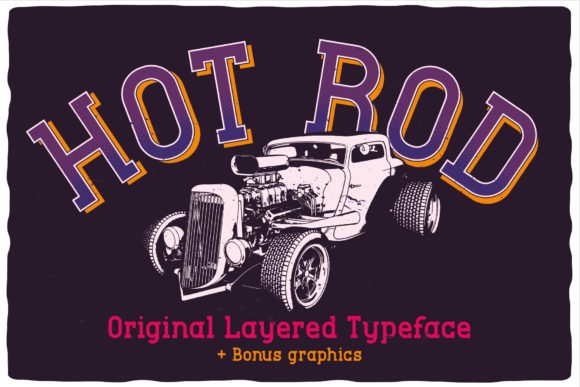 Hot Rod: A Versatile Display Font for Digital Design