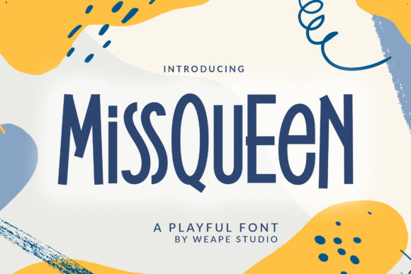 MissQueen: A Playful Display Font for Web Design