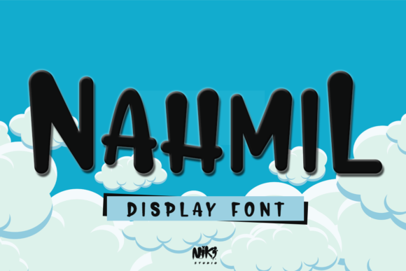 Nahmil: A Playful Display Font for Creative Publishing