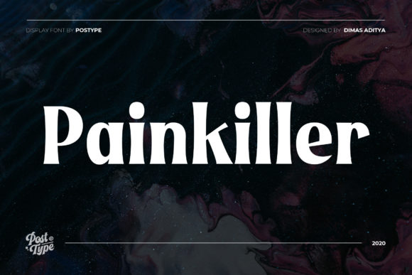 Painkiller Font for Bold Handmade Designs
