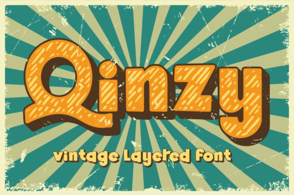 Qinzy: The Vintage Font That Elevates Your Campaigns