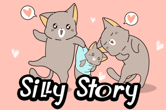 Silly Story Font for Web Design