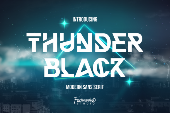 Thunder Black: A Font That Speaks Volume