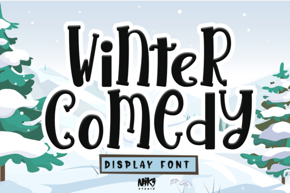 Winter Comedy: The Fun Font That Elevates Your Brand